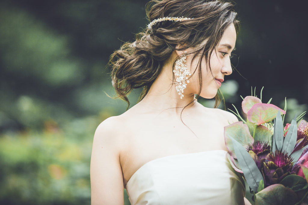 花嫁の髪型 ヘアスタイル集 画像つきで解説します 結婚式写真 前撮り コマーシャルフォト ムービーなら神奈川県横浜市のインプルーブ